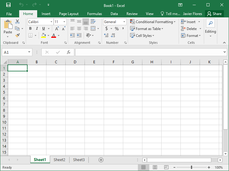 Three columns together in one – Excel